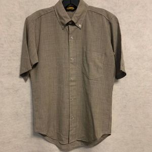 Davinci Boys Vintage Short Sleeve Button Down  Size S